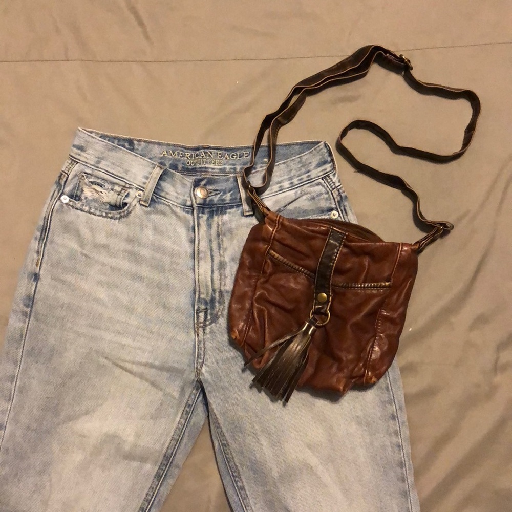 Clair’s pleather purse